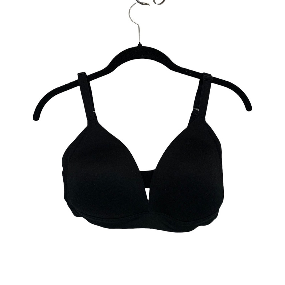 Black lightly lined Auden 36D bra